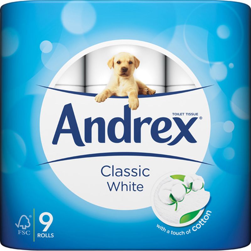 Andrex 9 Roll White