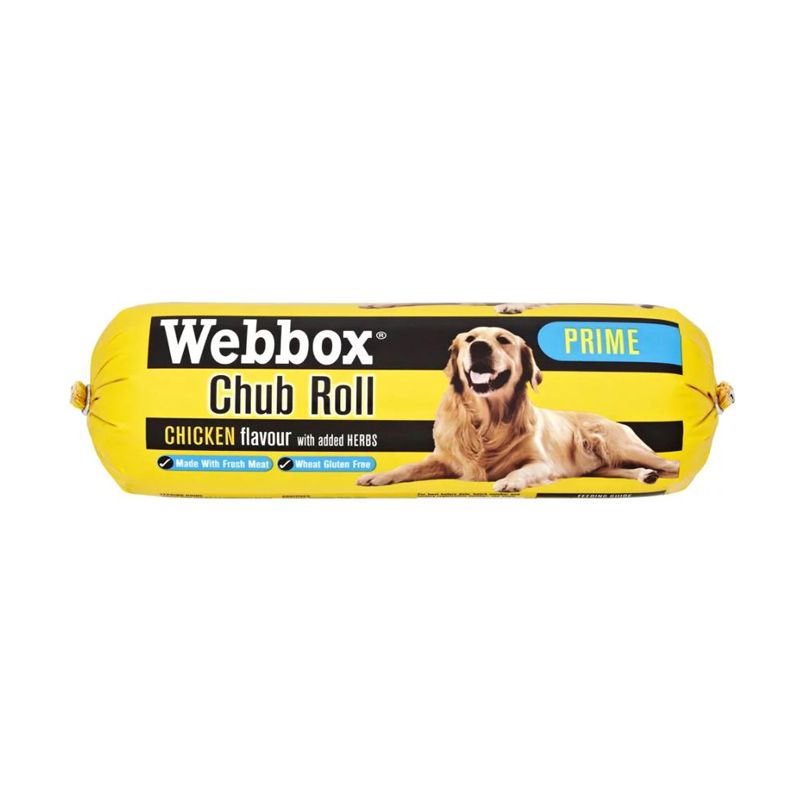 Webbox Chub Roll Chicken Flavour 800g