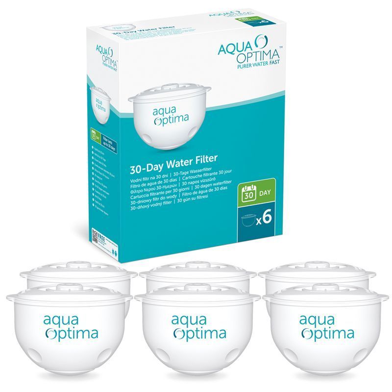 Aqua Optima 30 Day Water Filter 6 Pack
