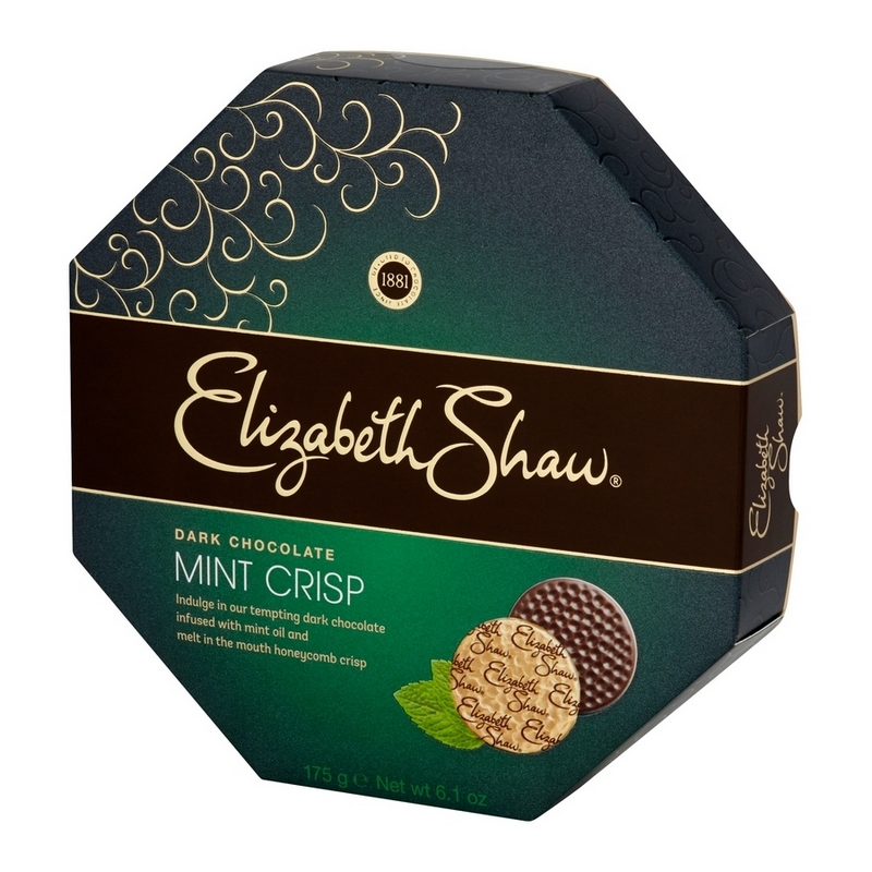Elizabeth Shaw Dark Chocolate Mint Crisp