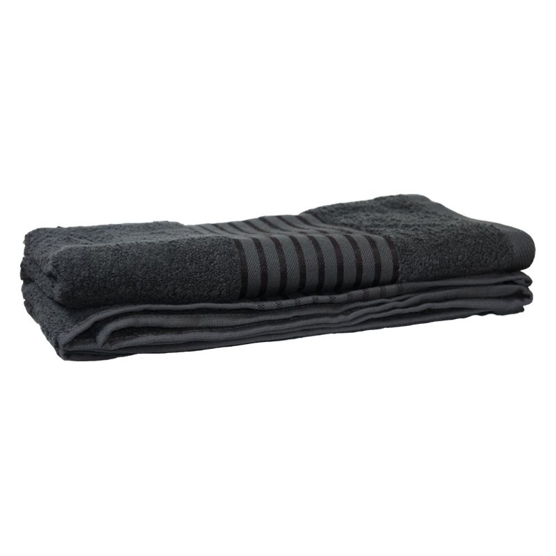 Bath Sheet Towel 90 x 135cms Dark Grey