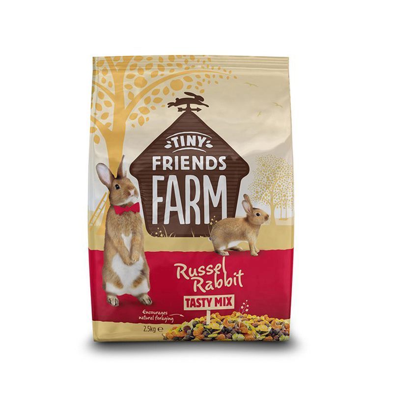 Tiny Friends Farm Russel Rabbit Tasty Mix 2.5kg