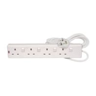 See more information about the 4 Way 2 Metre Individually Switched Extension Socket