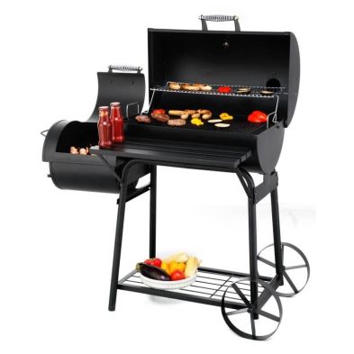 Product photograph of Biloxi Offset Garden Bbq Smoker By Tepro from QD stores