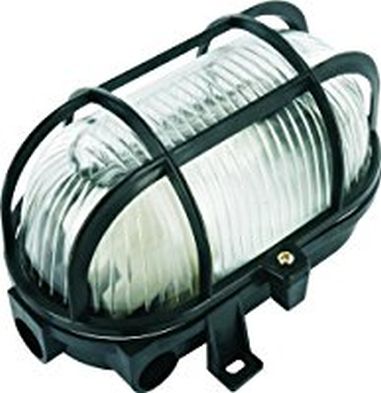 Product photograph of Status Halogen Bulkhead Light from QD stores