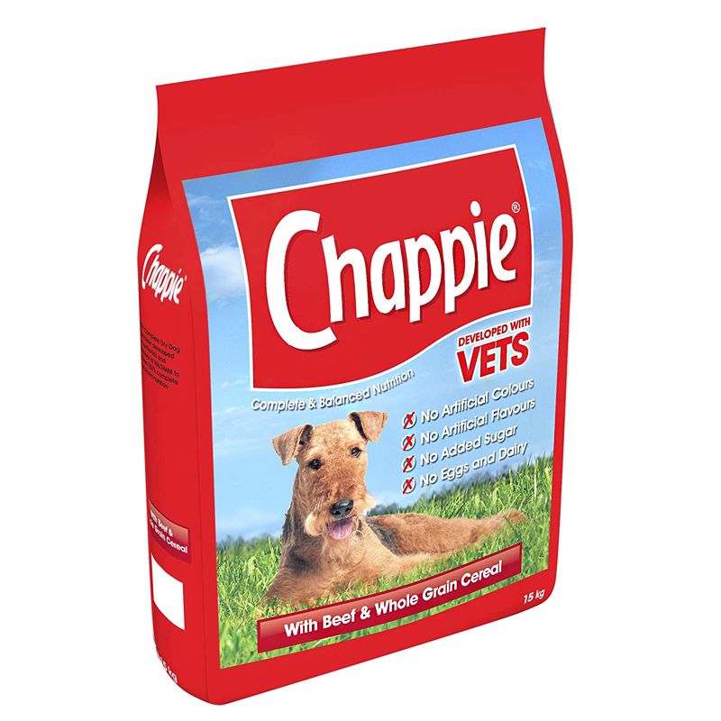 Chappie Complete Dry Dog Food Beef 15kg Buy Online at QD