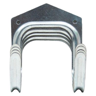 Product photograph of Growing Patch Pack Of 4 Large Galvanised Iron Tool Hooks from QD stores