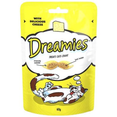 See more information about the Cheese Dreamies Cat Treats