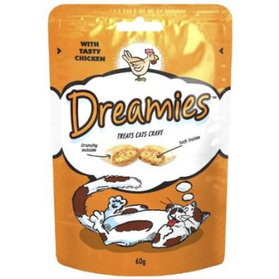 See more information about the Chicken Dreamies Cat Treats