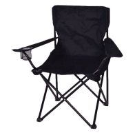 See more information about the Adult Folding Camping Chair Black