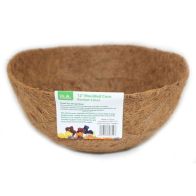 See more information about the 12inch Coco Moulded Hanging Basket Liner