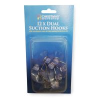 See more information about the 12 Dual Suction Hooks 32mm