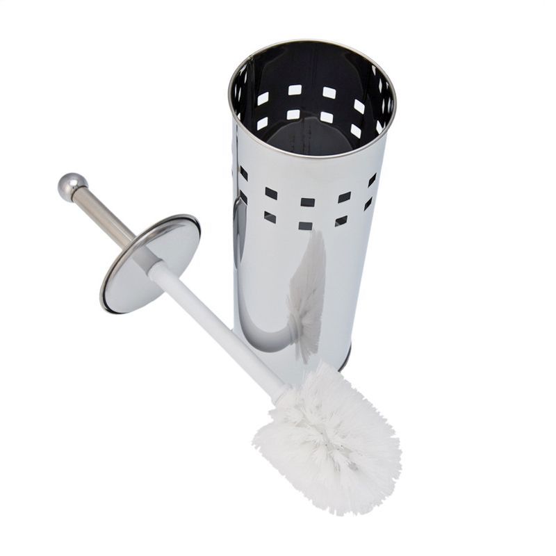 Apollo Stainless Steel Toilet Brush With Holder