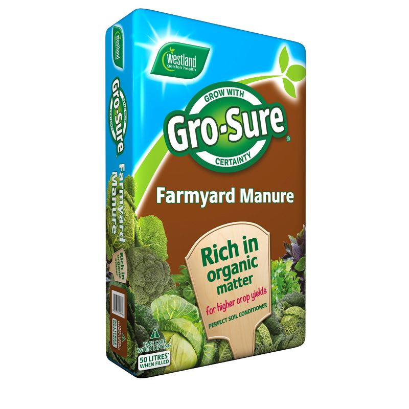 Gro-Sure Farmyard Manure (50 Litre)