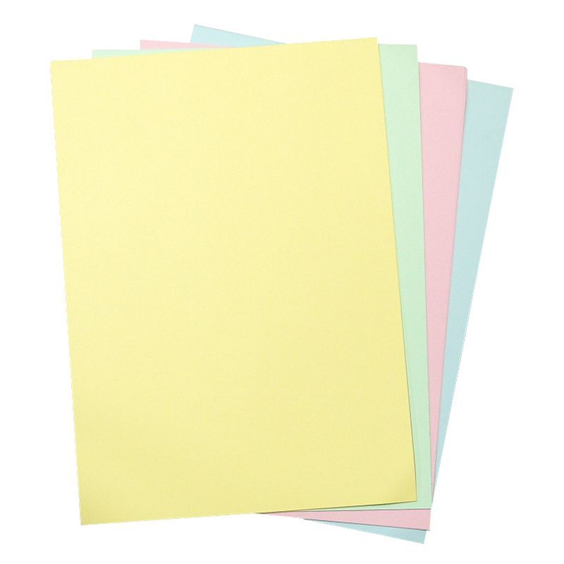 20 Sheets Assorted Pastel Coloured A4 Size 160 gsm Card