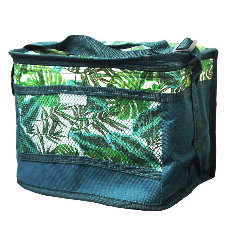Tropical Fresh Beach Picnic Cooler Bag 10 Litre - Leaf Design