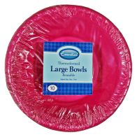 See more information about the Thermoform Large Bowls 17cm (Pack 10)- Pink
