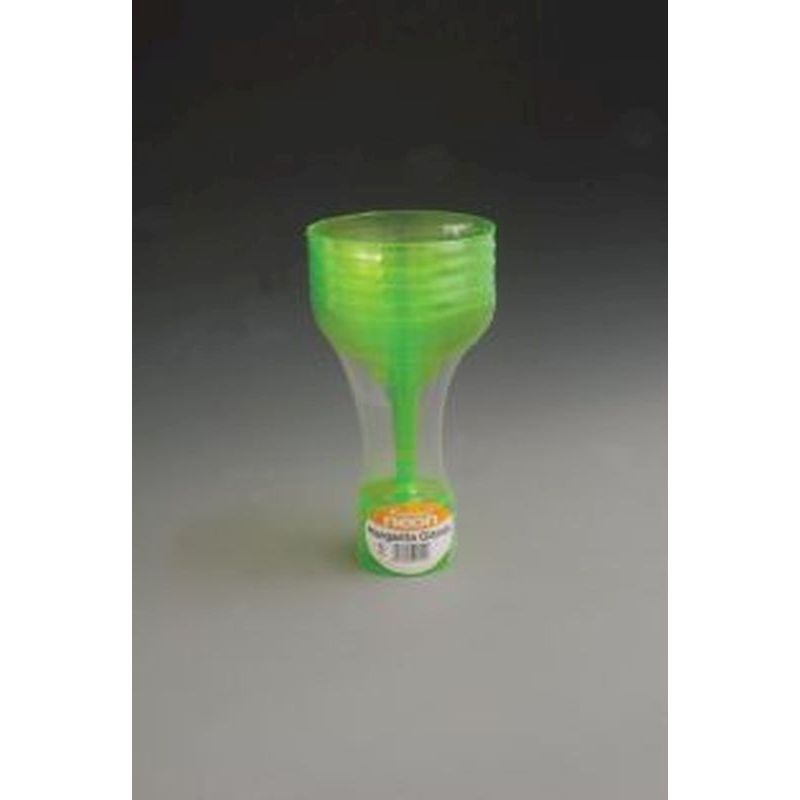Neon Green Margarita Glass 30cl Pack of 5
