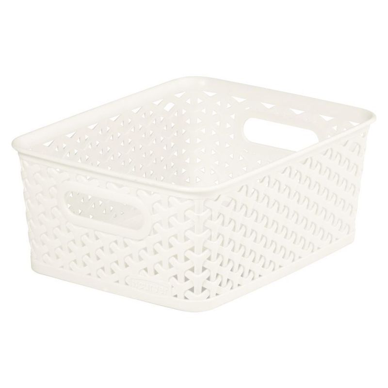 Plastic Basket 8 Litres - White My Style by Curver