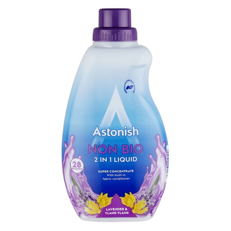 Astonish Non Bio Laundry Liquid Lavender & Ylang Ylang 840ml