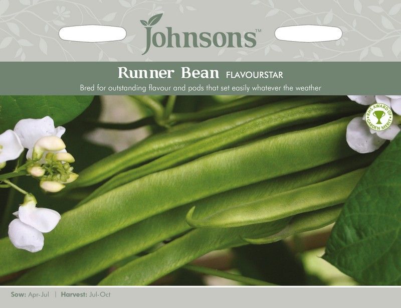 Johnsons Runner Bean Flavourstar Seeds
