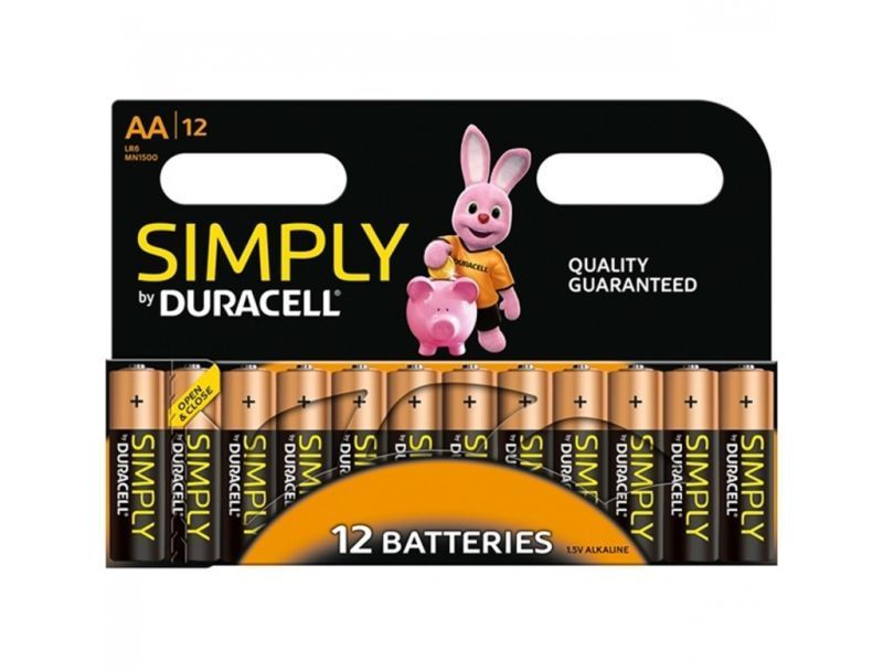 12 Pack Duracell AA Batteries