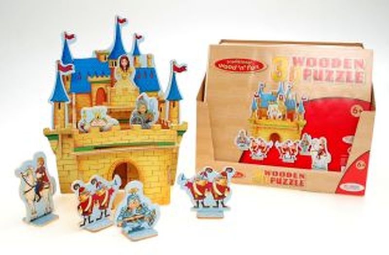 Wood 3D Puzzle Castle