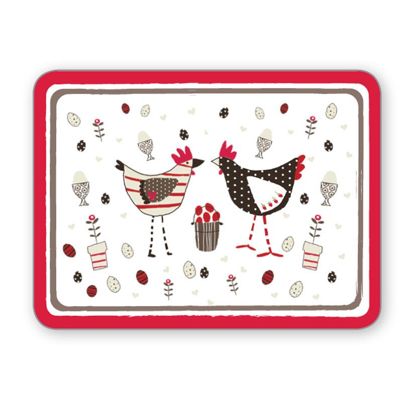 Placemats Set of 4 Chicken