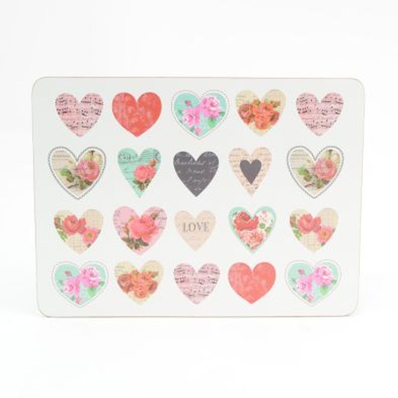 Hearts Placemats set of 4