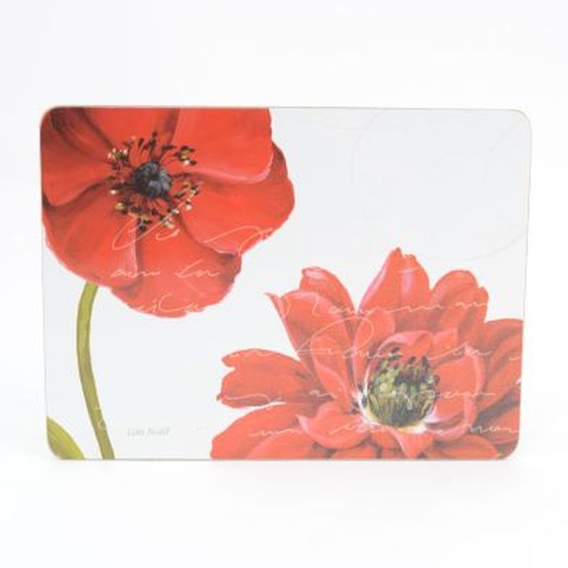 Poppy Tablemats set of 4