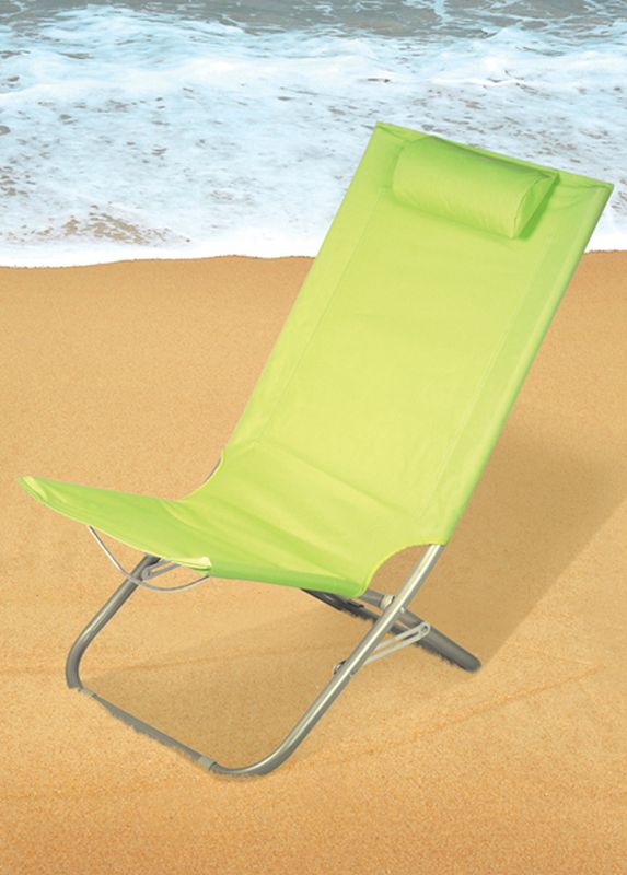 Folding Beach Chair Green