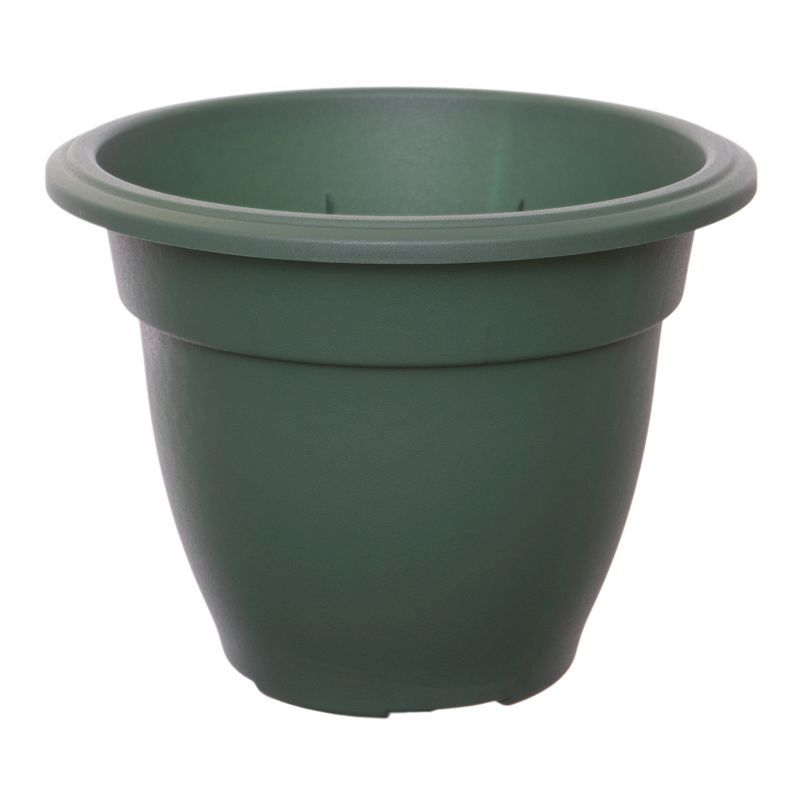 45cm Round Bell Planter Green