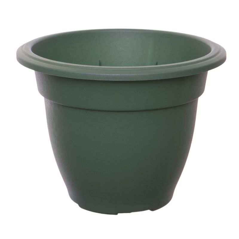 55cm Round Bell Planter Green