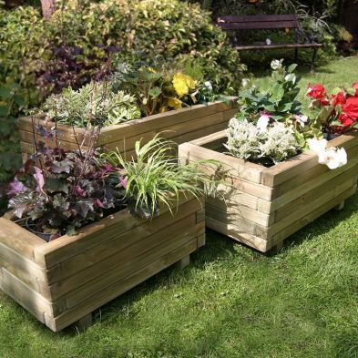 Product photograph of Gresford Garden Trough Planter By Zest from QD stores