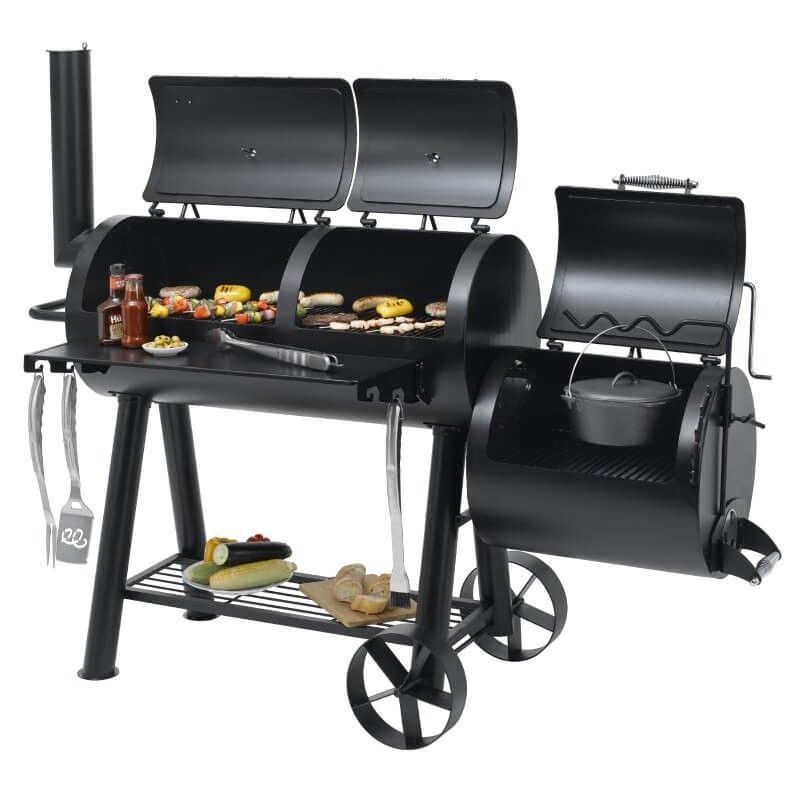 Indianapolis Offset Garden BBQ Smoker by Tepro