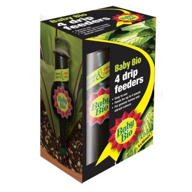 See more information about the Baby Bio 4 Drip Plant Feeders Original 4 Pack 40ml