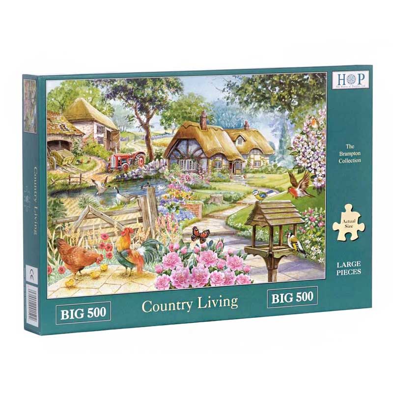 House Of Puzzles Jigsaw Country Living 500 Big Pieces