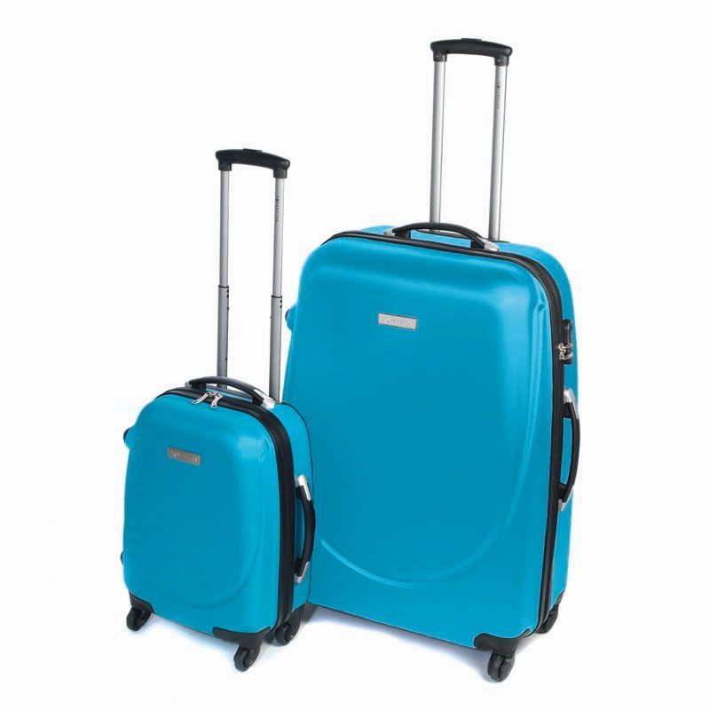 Teal Hacienda Suitcase (16 Inch)