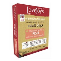 See more information about the Lovejoys Salmon & Rice Wet Dog Food 395g