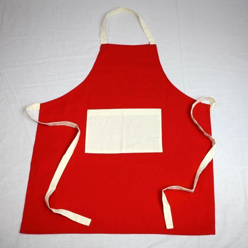 Kitchen Protective Apron - Red