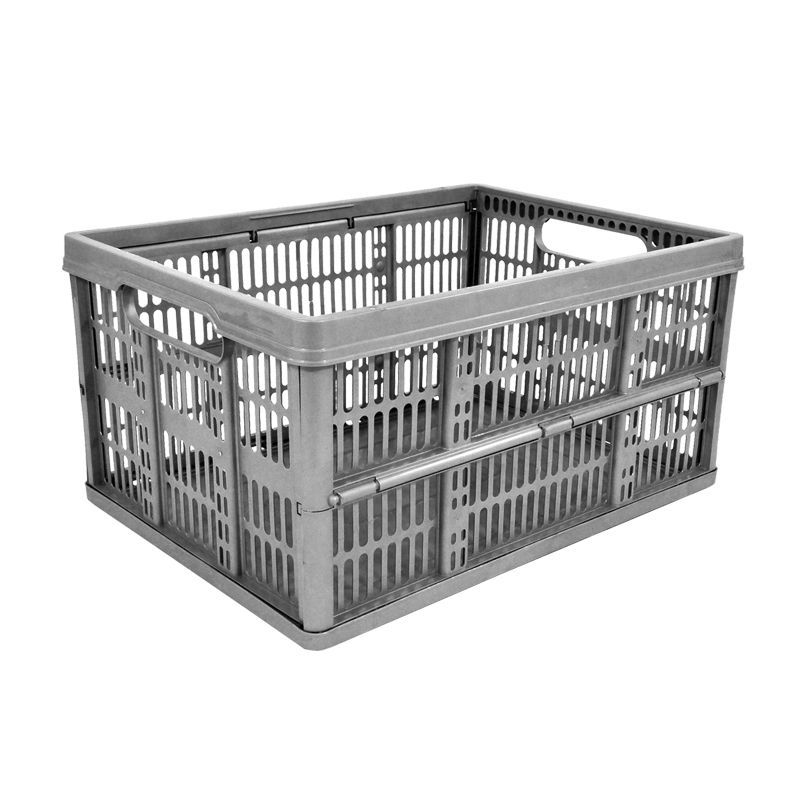 Plastic Crate 37.2 Litres - Grey by Premier