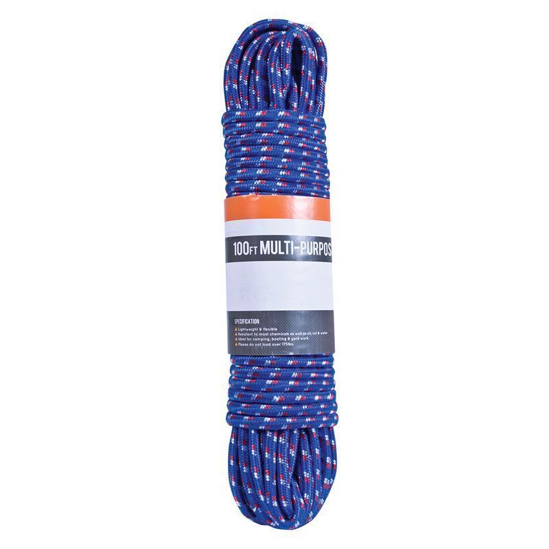 Milestone 100ft Multipurpose Rope - Blue