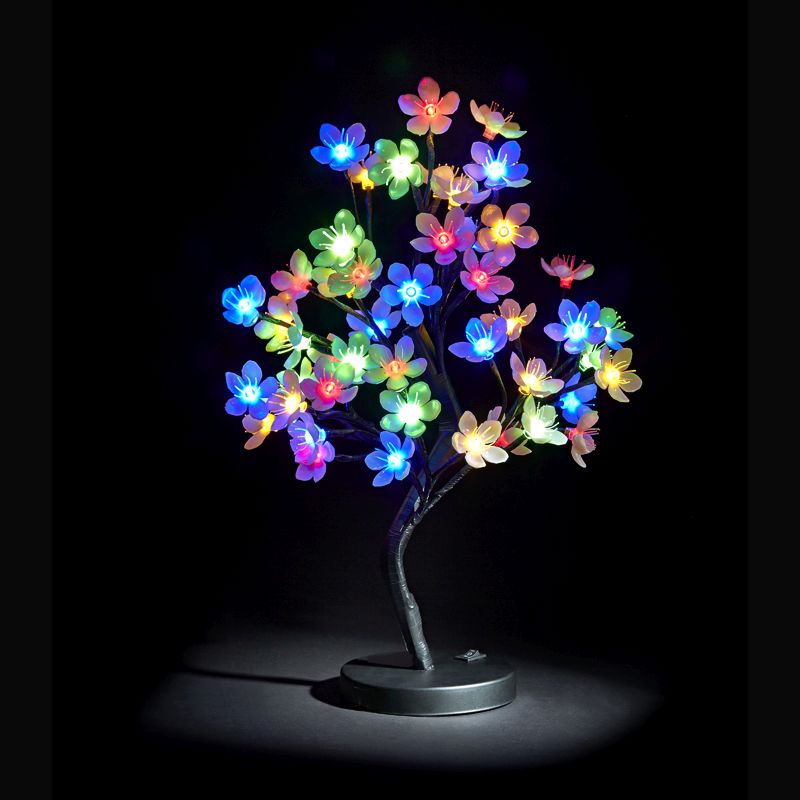 Cherry Tree Flower Multi Coloured LED