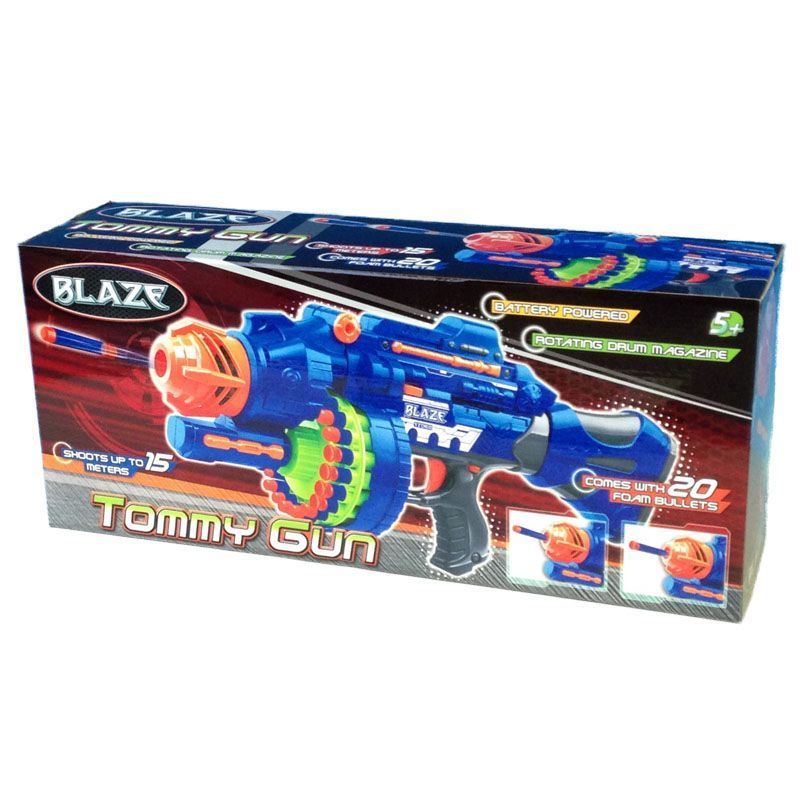 Blaze Tommy Gun Kids Toy