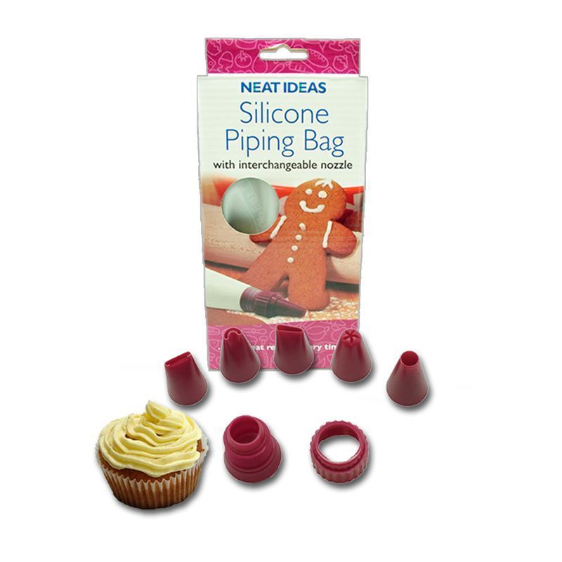 Silicone Icing Bag with Nozzles