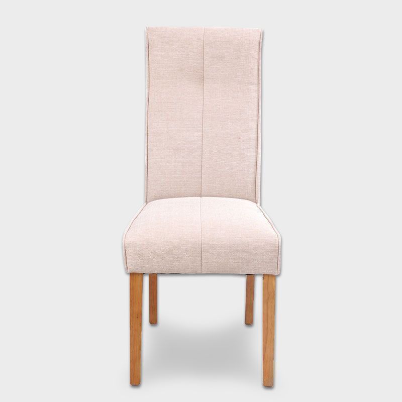Milan Dining Chair Cream, Cream Parsons Dining Chairs