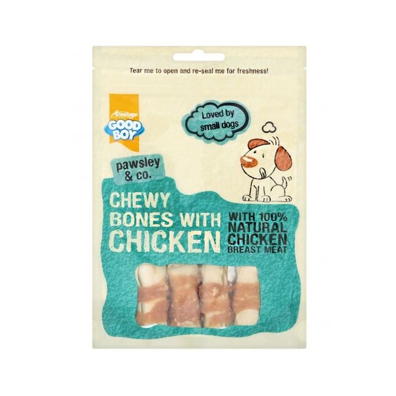 Good Boy Chewy Bones With Chicken 80g