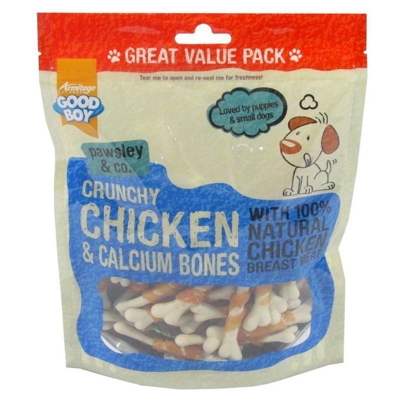 Good Boy Crunchy Chicken & Calcium Bones Jumbo Pack 350g