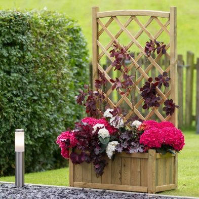 Product photograph of Cambridge Garden Planter Trellis By Zest from QD stores