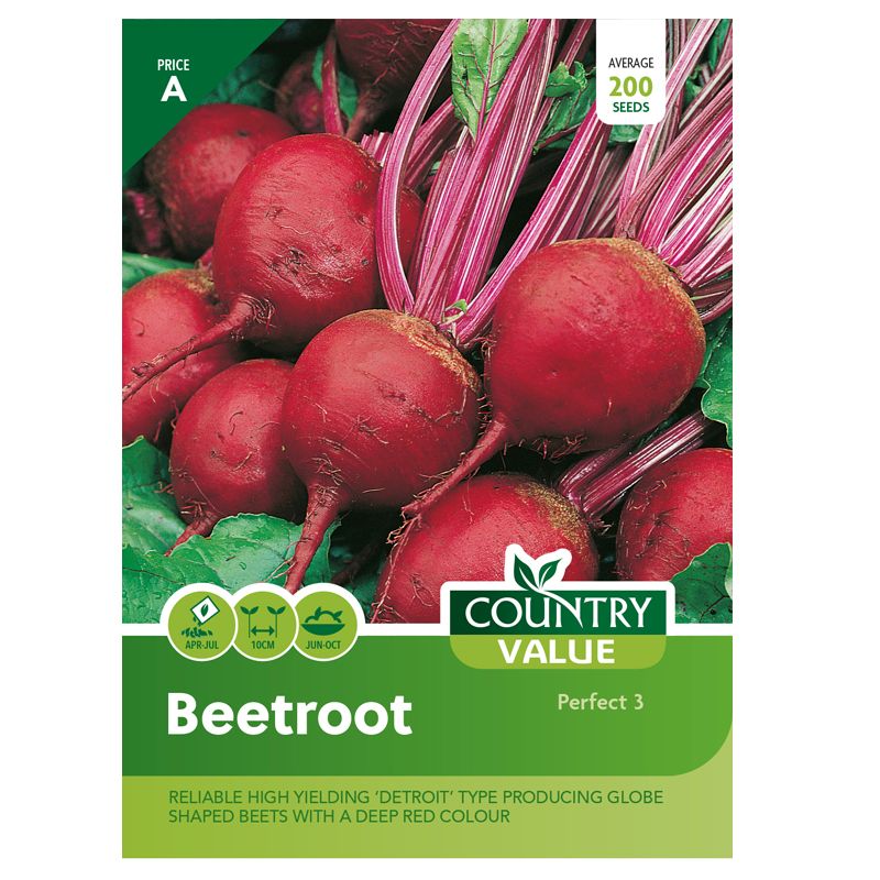 Country Value Beetroot Perfect 3 Seeds